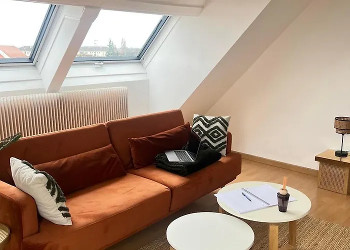 公寓 Balneo, Lumineux, Confort 科尔马